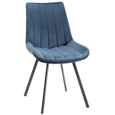 Camberwell Blue Velvet Dining Chair